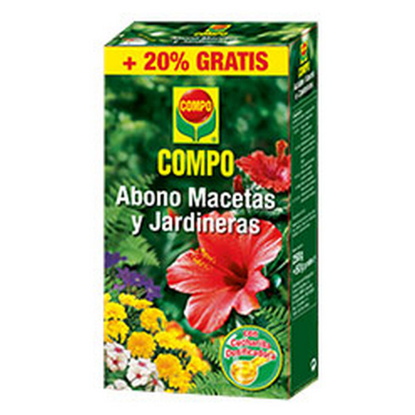 Compo Abono Macetas y Jardineras. ENV. 250+50gr