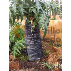 Plástico en tubo negro (piezas)