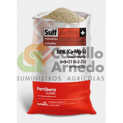 ABONO AG SULFACTIVE 6-8-21, ENVASE 25 KG