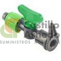 Acometida cinta layflat c/valvula