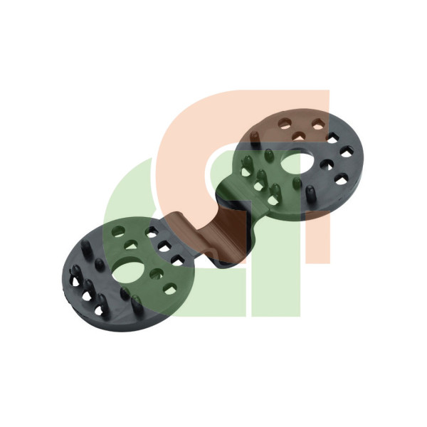 Grapa sujeccion malla con puente, bolsa 100 Ud