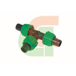 Te para cinta de goteo T-Tape