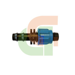 Enlace cinta riego T-Tape a tubería 16 mm