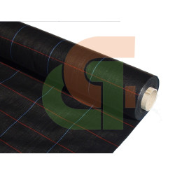 Malla Antihierba negra, Rollo 1,5 x 20 100gr/m2