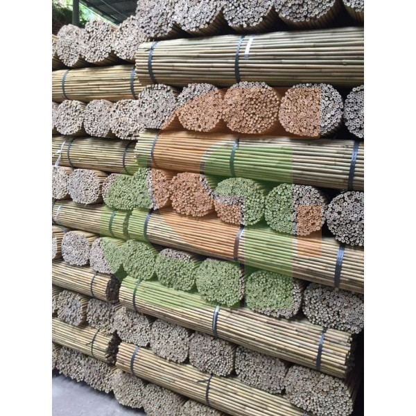 TUTOR BAMBU NATURAL 2.10m. Calibre 18-20mm. 100ud.